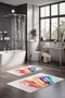 Mijölnir Juego de alfombrillas de baño CT-5168, 2 piezas, Multicolor